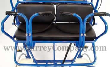 Four (4) wheel Surrey Bike Child Seat