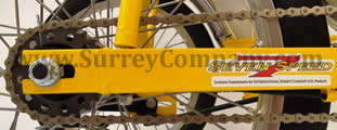 Easy 7 Speed Shimano Gearing for Surrey Bike