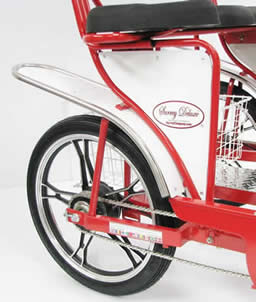 Surrey bike, Surrey cycle, 4 wheel bike, four wheel bicycle, 2 person bike, two person bicycle