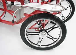Surrey bike, Surrey cycle, 4 wheel bike, four wheel bicycle, 2 person bike, two person bicycle